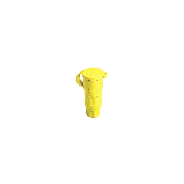 Conector de Bloqueo de 30A Leviton 4P 5W 277/480Vac L22-30R Yl - 29W82