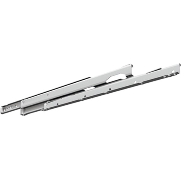 Hd Fulterer Full Extension Nylon Roller Slide - White- 16 in. - FR6500 16 WH