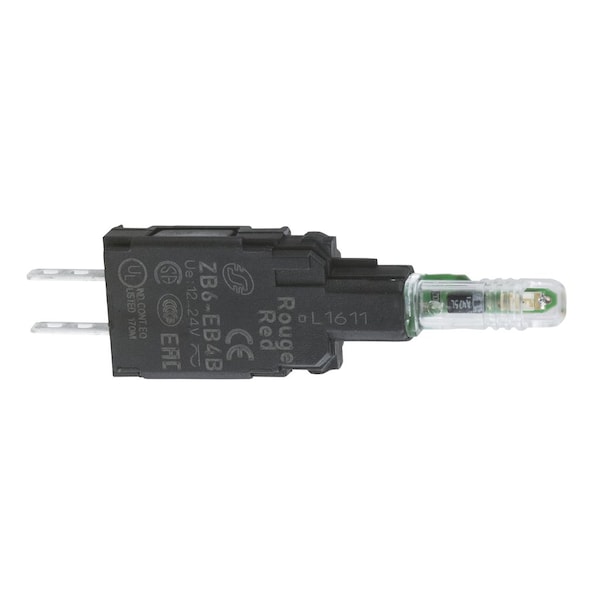 Schneider Electric 16mm LED protegido 48-120V amarillo 14 mm, amarillo - ZB6EG5B
