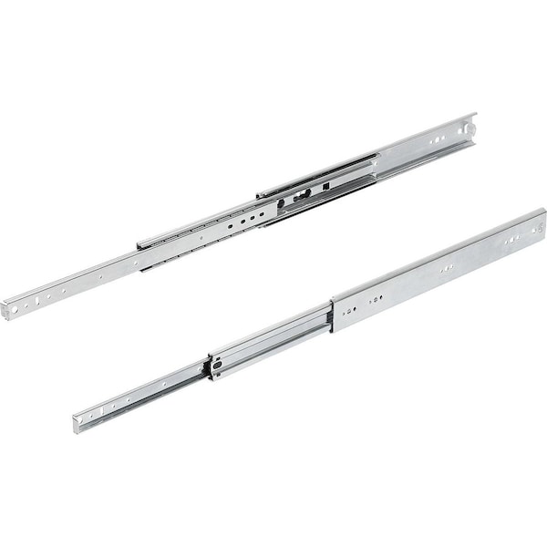Kipp Telescopic Rail L=300 19X58, Over Extension S=338, Fp=90, Steel Galvanized And Passivated, Side - K1580.0300