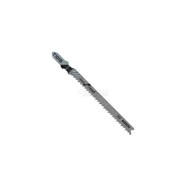Bosch BOSCH 4 Wood Cutting TShank Jigsaw Blade, T101B, 10 TPI, 5Pack - T101B