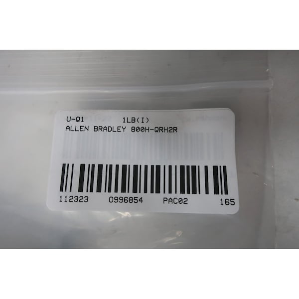 Allen Bradley 800H-QRH2R SER H ROJO 12-130V-CA LUZ PILOTO - 800H-QRH2R