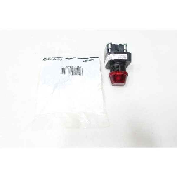 Allen Bradley 800H-QRH2R SER H ROJO 12-130V-CA LUZ PILOTO - 800H-QRH2R