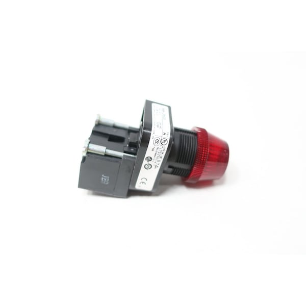 Allen Bradley 800H-QRH2R SER H ROJO 12-130V-CA LUZ PILOTO - 800H-QRH2R