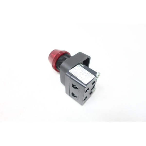 Allen Bradley 800H-QRH2R SER H ROJO 12-130V-CA LUZ PILOTO - 800H-QRH2R