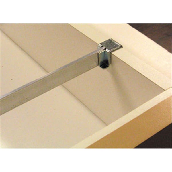 Gourmetgalley Drawer Side Bracket, Zinc - 0.5 in. - GO1782674