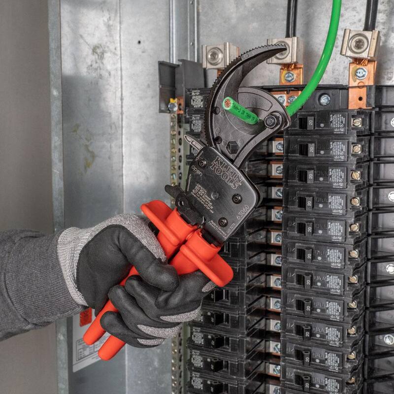 Cortador de cable coaxial de Klein Tools con capacidad de 1 pulgada - 63030