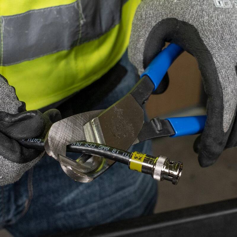 Cortador de cable coaxial de Klein Tools con capacidad de 1 pulgada - 63030