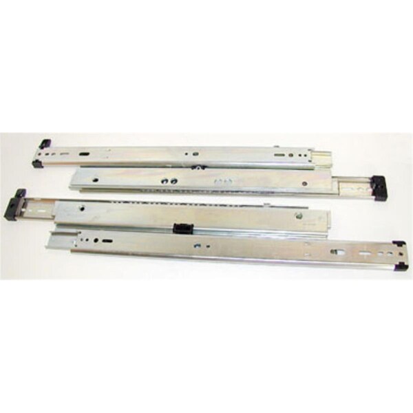 Knape & Vogt 18 In. Full Extension 175 Lb. Drawer Slides For Up To 42 In. Lateral Files - Anochrome - KV8520 P18