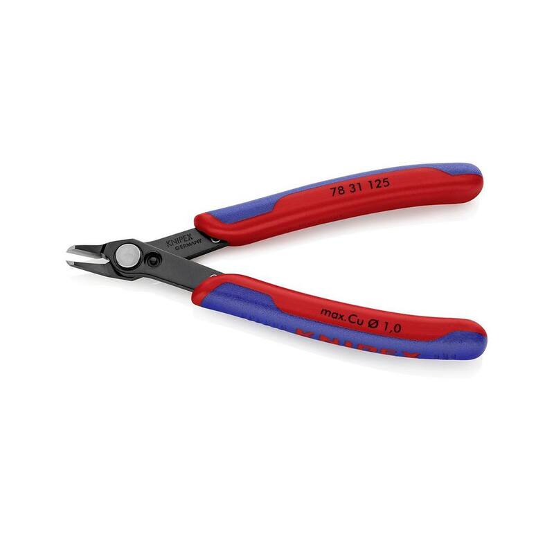 Pinza cortadora de electrónica de 5 pulgadas con agarre cómodo - 78 31 125