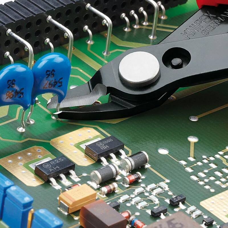 Pinza cortadora de electrónica de 5 pulgadas con agarre cómodo - 78 31 125