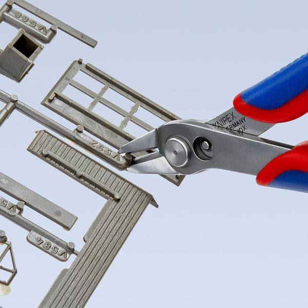 Pinza Super Knips XL para electrónica de 5-1/2 pulgadas con mangos de agarre cómodo - 78 03 140