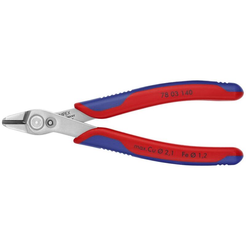 Pinza Super Knips XL para electrónica de 5-1/2 pulgadas con mangos de agarre cómodo - 78 03 140