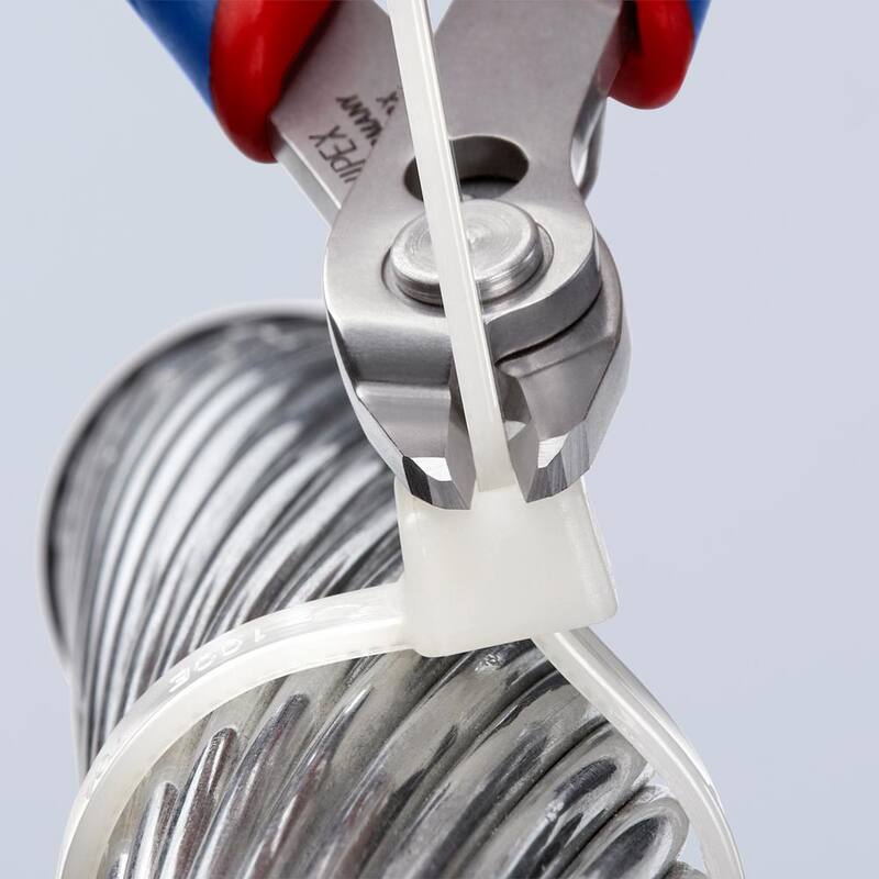 Pinza Super Knips XL para electrónica de 5-1/2 pulgadas con mangos de agarre cómodo - 78 03 140