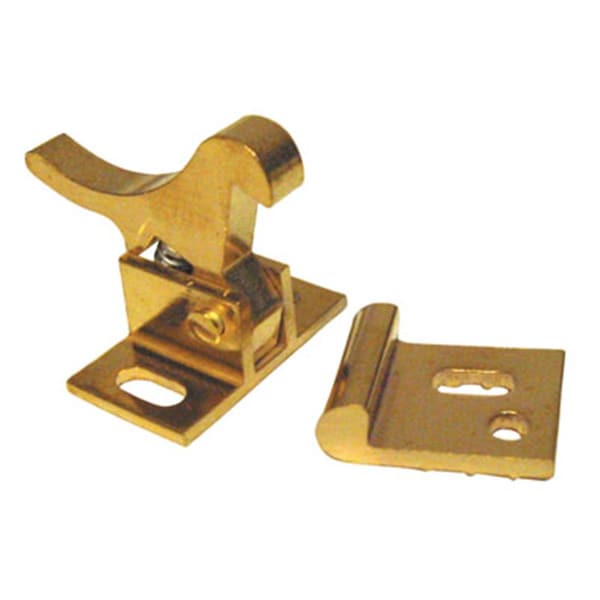 Gloveworks Hd Extra Heavy Duty Elbow Catch- Polished Brass - E1018B
