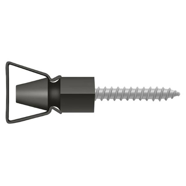 Deltana Shutter Door Holder, 1-1/4" Oil Rubbed Bronze - SDH101U10B