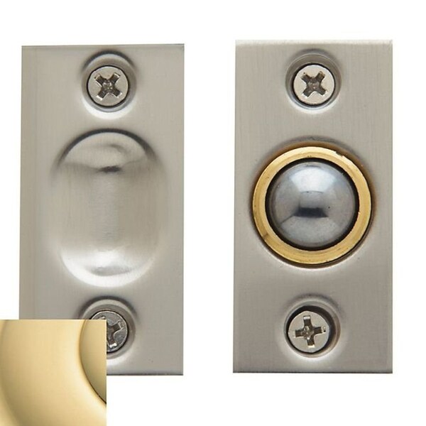 Baldwin Estate Unlacquered Brass Door Catches - 0425.031