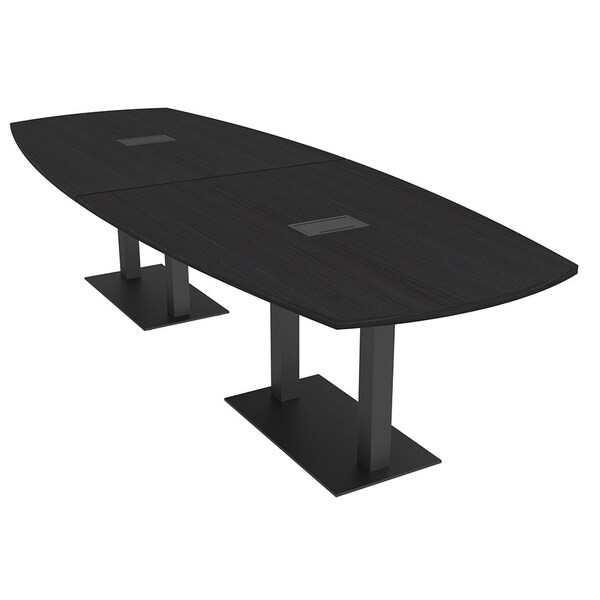 Skutchi Designs Arc Boat 45 in W, 120 in L, Black - HAR-ABOT-48X120-DOU.BK-U999ST19-EBLK