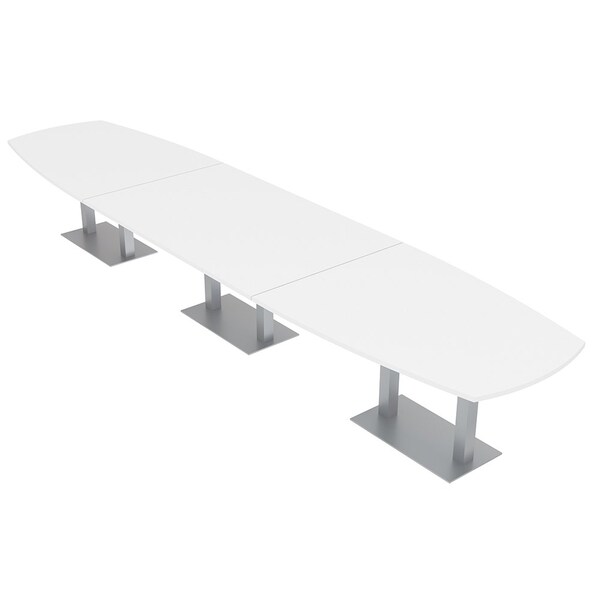 Skutchi Designs Arc Boat 45 in W, 216 in L, White - HAR-ABOT-48X216-DOU-W960