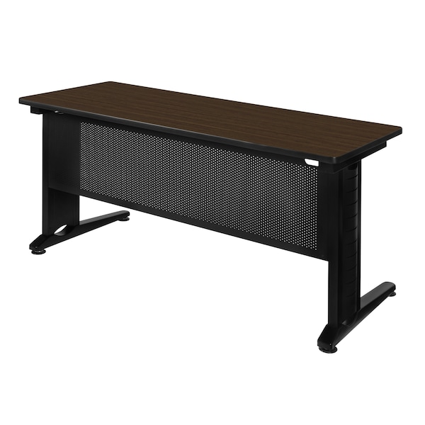 Regency Fusion Seminar Training Table, 60 in W, 24 in L, Neo Walnut - MFTT6024NW