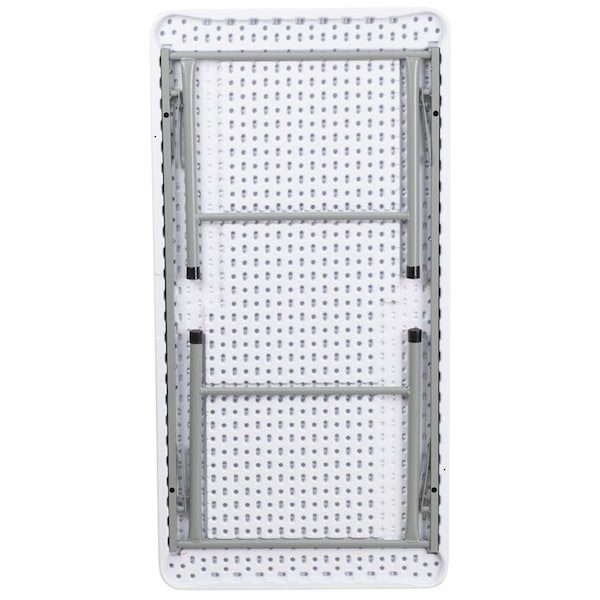Atlas Commercial Products TitanPRO 24W X 48L X 19H Kid's Granite White Plastic Folding Table - PFT2-2448KID