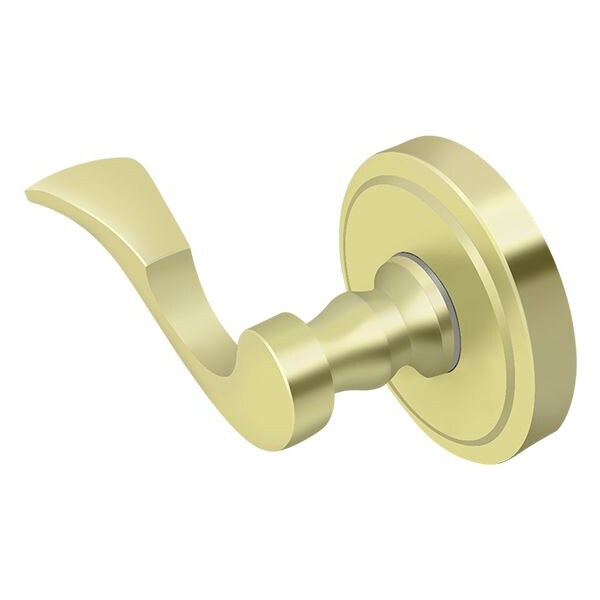 Deltana Lacovia Lever Privacy, Right Hand Bright Brass - PRLLR4U3RH