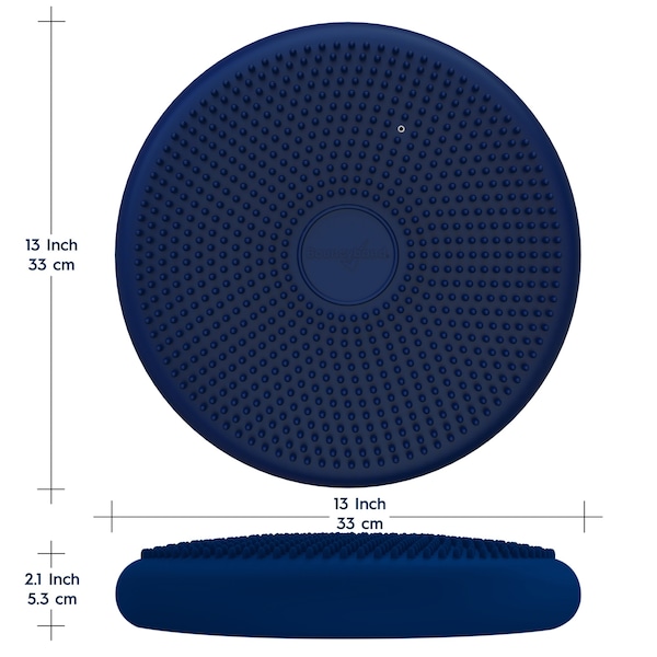 Bouncybands Big Wiggle Seat Sensory Cushion, Blue - WS33BU