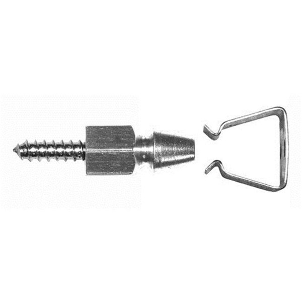 Acorn Mfg Acorn AKYJP 1-1/4" Solid Brass Bullet with Stainless Steel Catch for Brick - AKYJP
