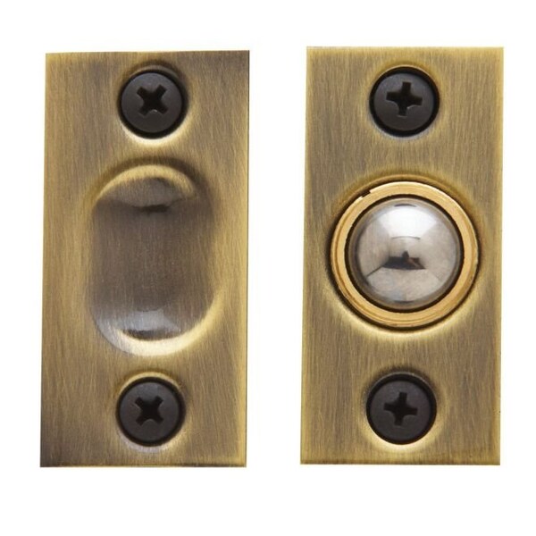 Baldwin Estate Antique Brass Door Catches - 0425.050