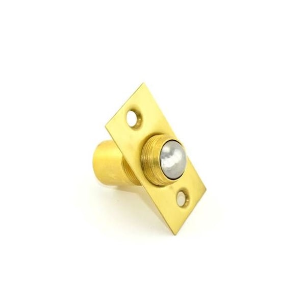 Ives Ball Catch, Satin, 3.5 lb., Flush, 1-/8 in.L - 347B4