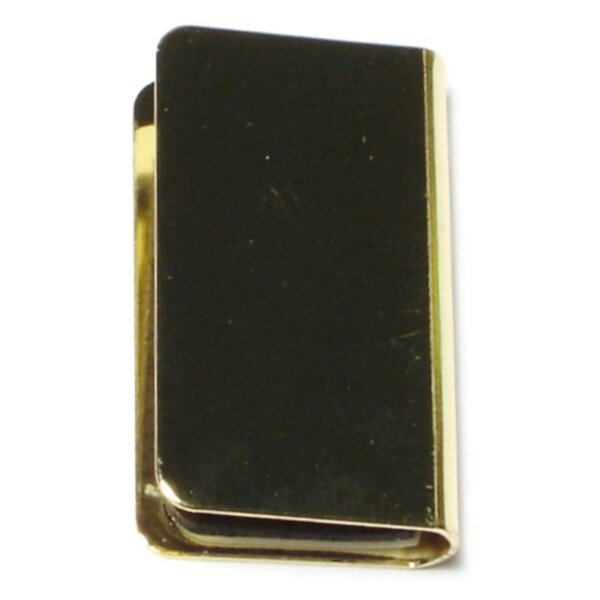 Midwest Fastener 57/64" x 1-1/2" Brass Strike Plates 6PK - 66322