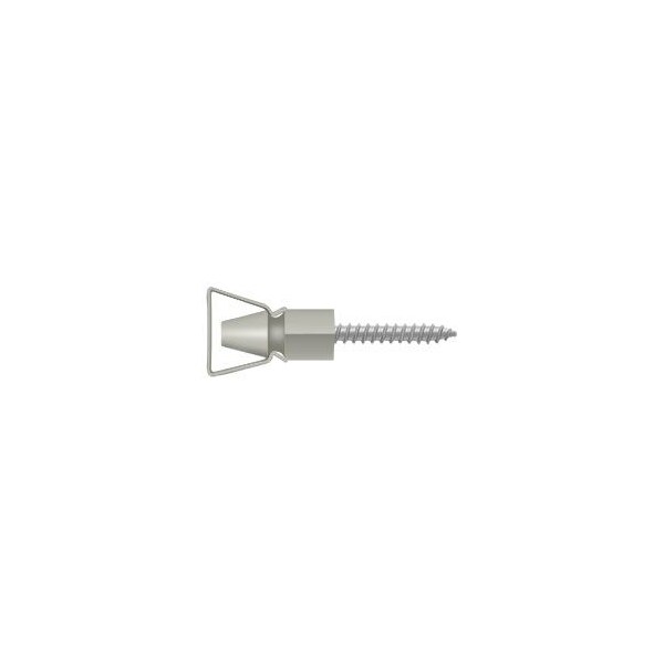 Deltana Shutter Door Holder, 1-1/4" Satin Nickel - SDH101U15