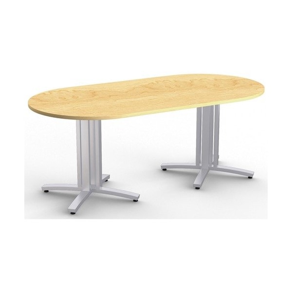 Special-T Conference Table, Racetrack, 2Legs, 42inx84inx29in, BN - SCTS4XCTR4284KM
