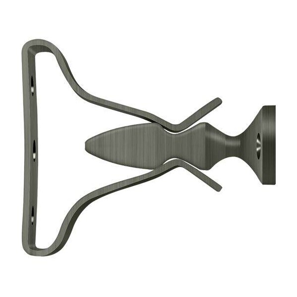Deltana Shutter Door Holder, 2-3/4" Antique Nickel - SDH193U15A