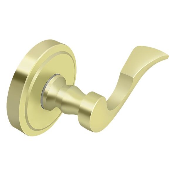 Deltana Lacovia Lever Privacy, Left Hand Bright Brass - PRLLR4U3LH