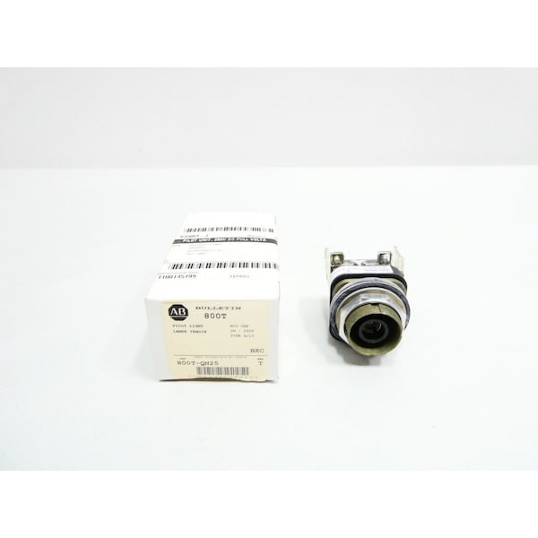 Allen Bradley 0-250V-CA 0-250V-CD LUZ PILOTO - 800T-QN25