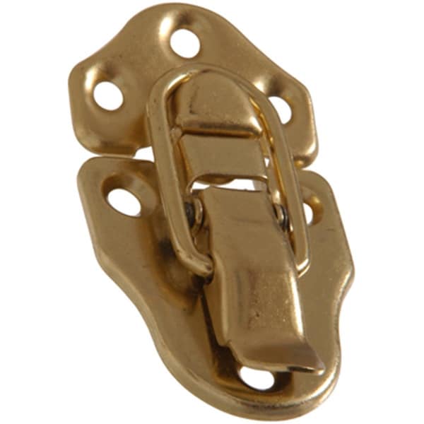 Homecare Products Ornamental Draw Catch, Brass Plated - HO1318436