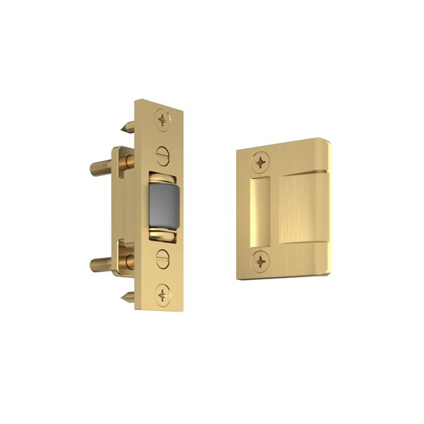 Baldwin Estate Lifetime Satin Brass Door Catches - 0430.044