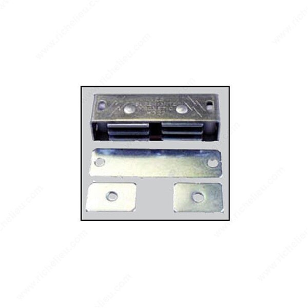 Conservatorio Triple Pole Magnetic Catch - Aluminum Case, Polished Brass - CO3852347