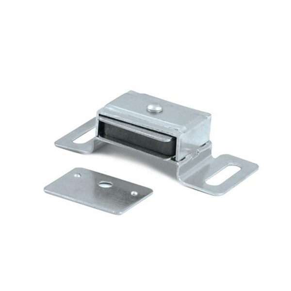 Patioplus 2.06 x 1.12 x 0.62 in. Magnetic Catch, Satin Chrome - Steel - PA696626