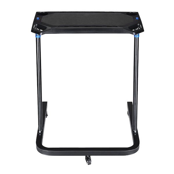 Rad Sportz Adjustable Bike Desk - Rolling Laptop Cart for Stationary Bike or Trainer - Exercise While Working - 83-DT5086