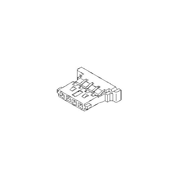 Encabezados Molex y carcasas de alambre de 1.25mm Hsg. 3 Ckt Ultra Low Profile - 511460300