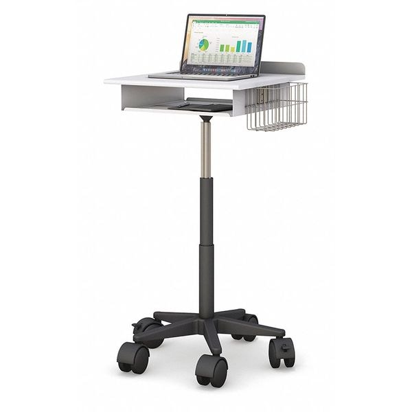 Afc Industries Laptop Medical Cart w/Basket - 772117G