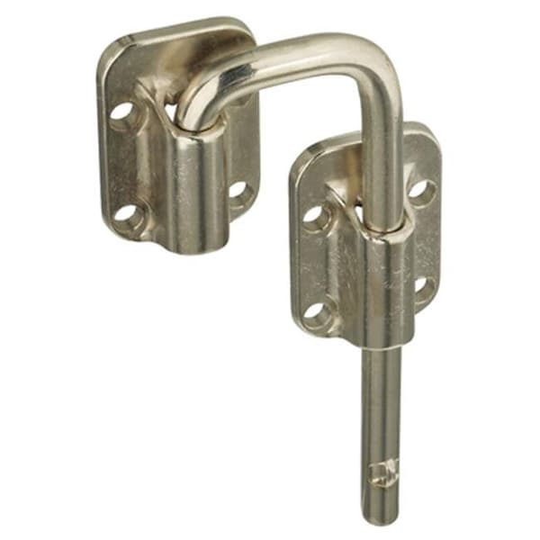 Greengrass N238-972 1.5 in. Nickel Sliding Door Latch - GR799104