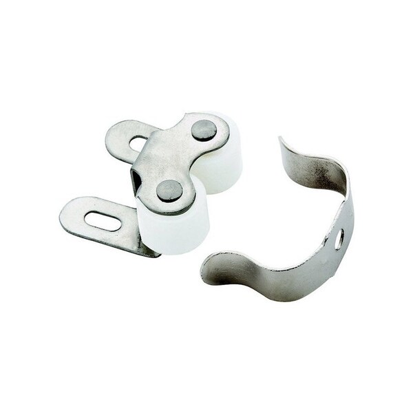 Amerock Amerock 1-1/16 in. W X 1 in. D Nickel Steel Roller Catch - BP347414