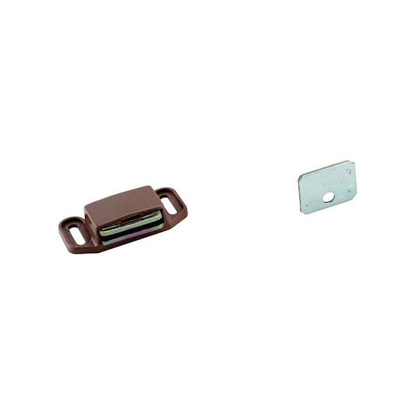 Amerock Amerock 1-1/8 in. W X 2 in. D Nickel Plastic Magnetic Catch - BP3473PT