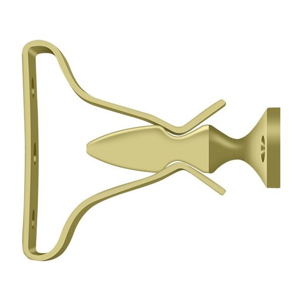 Deltana Shutter Door Holder, 2-3/4" Bright Brass - SDH193U3