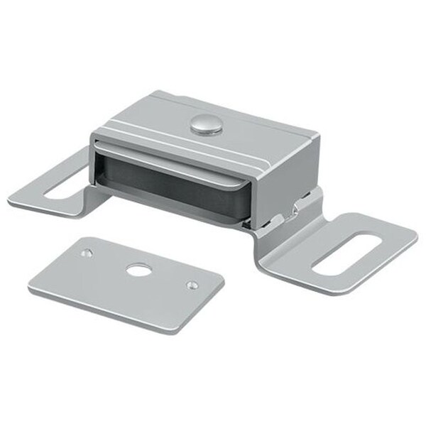 Deltana Magnetic Catch 2-1/16" X 1-1/8" X 5/8" Satin Chrome - MC325