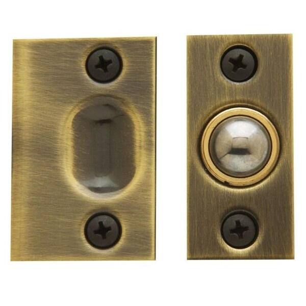 Baldwin Estate Antique Brass Door Catches - 0426.050