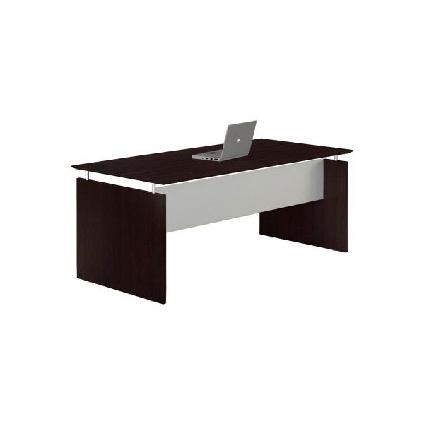 Safco Safco Medina 63W Rectangle Straight Desk 63W x 36D x 29-1/2H Mocha - MNDS63LDC